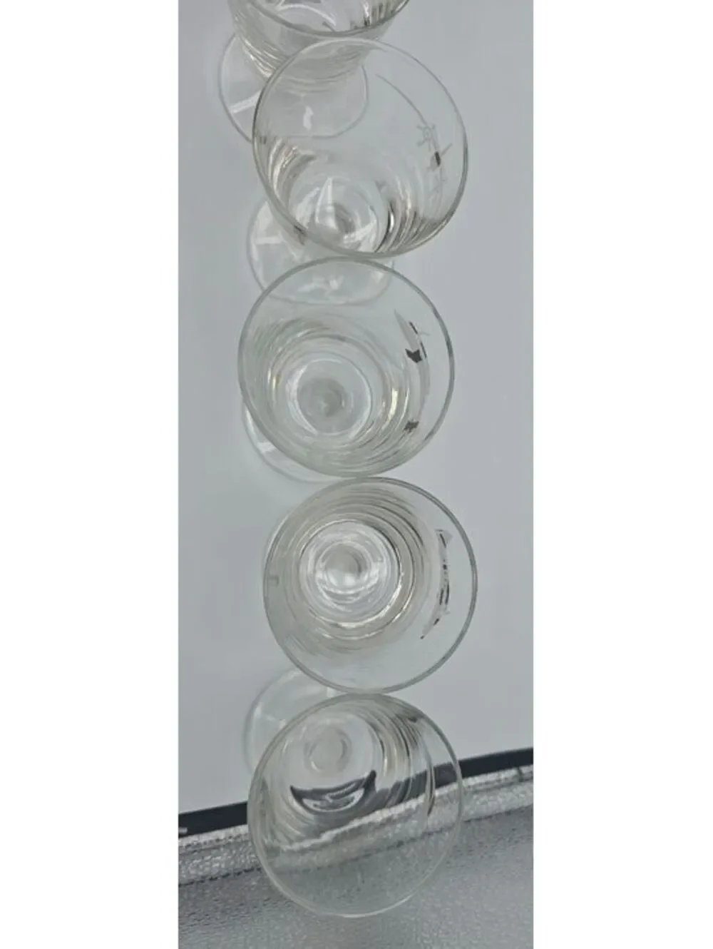 Vintage Grumman Aircraft Engineering Cocktail Glasses Set of 7 Aviation NASA